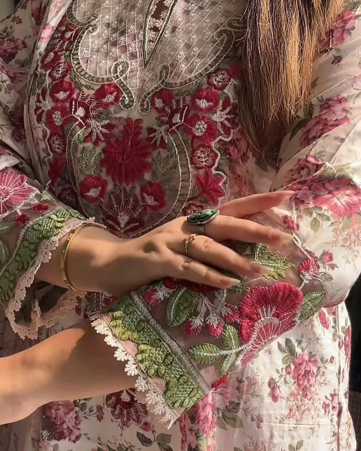 ফ্লোরা – মাশলিন সফট কটন থ্রিপিস - Image 2