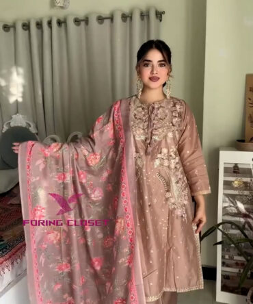 লাক্সারি টেন এলিগেন্স – মাশলিন সফট কটন থ্রিপিস