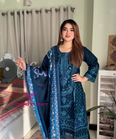 লাক্সারি ডিপ সী – মাশলিন সফট কটন থ্রিপিস