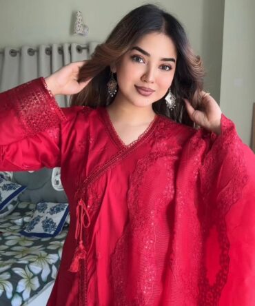 লাক্সারি ম্যারুন কুইন – মাশলিন সফট কটন থ্রিপিস